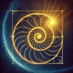 An ethereal illustration of energy waves radiating outward, symbolizing limitless manifestation and abundance.